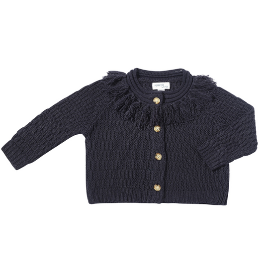 CARDIGAN TRICIA FLECOS NAVY