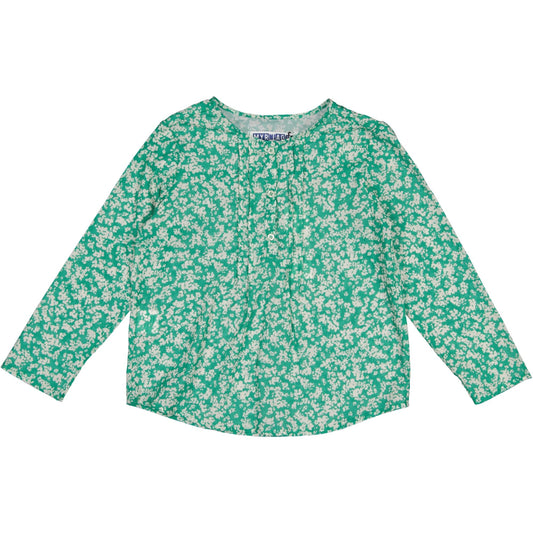 BLUSA ARMINDA FLORES VERDE