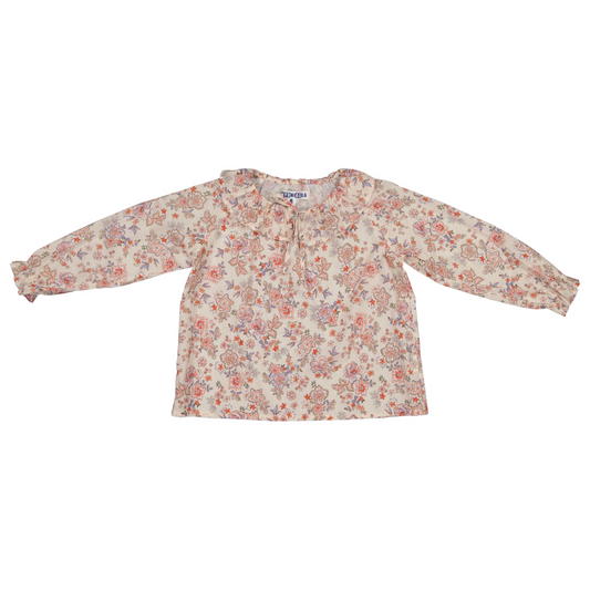 BLOUSE BETH FLEUR Écru