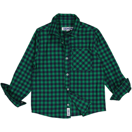 CAMISA CAMILO VICHY VERDE