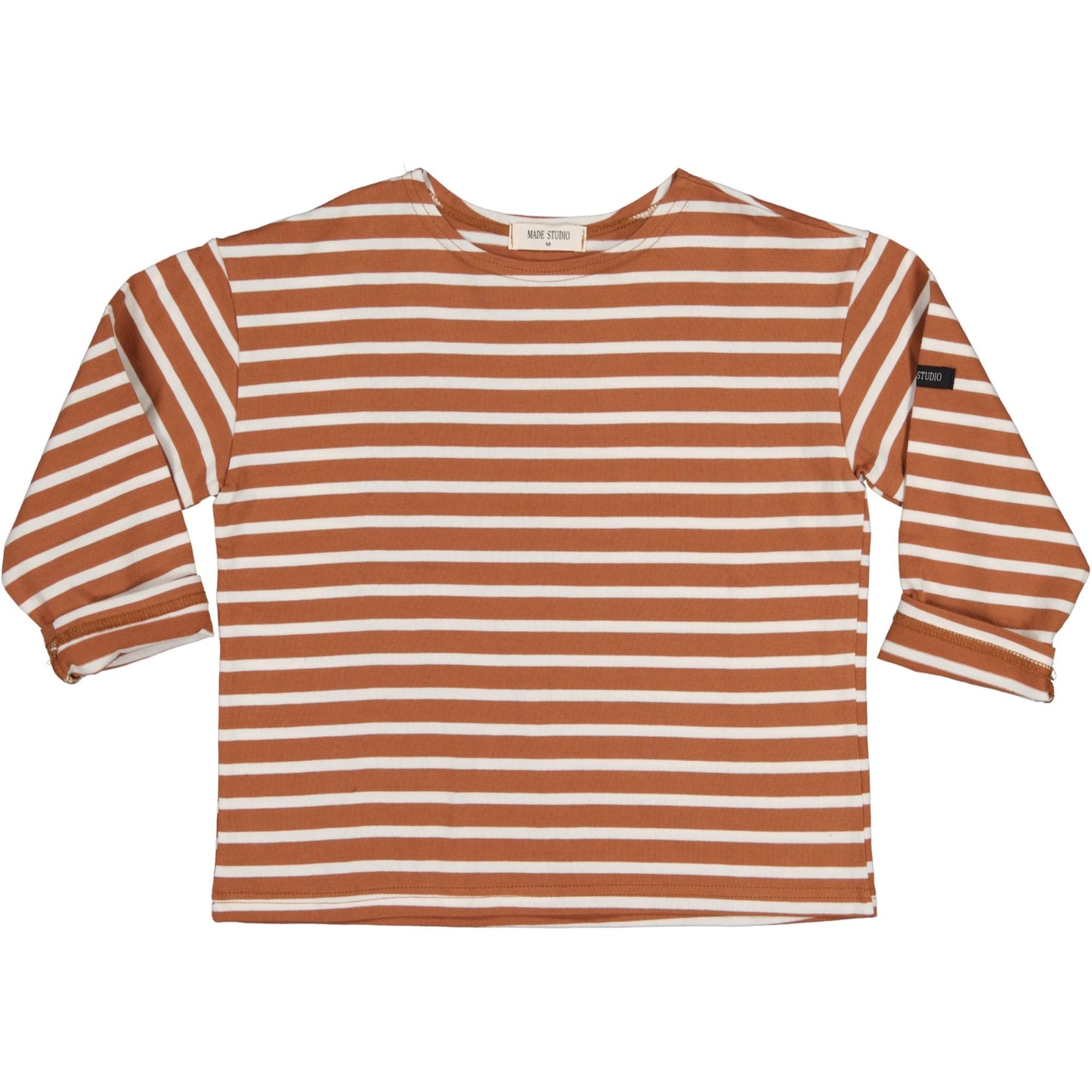 CAMISETA TOBY RAYAS CARAMELO W25