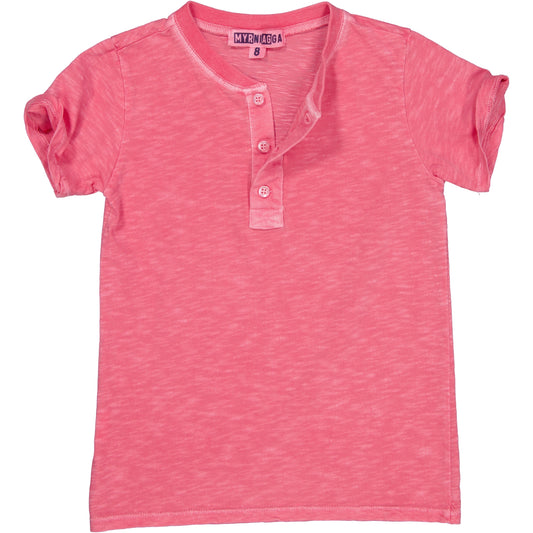 Camiseta Theo Coral