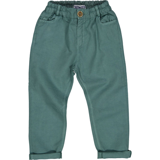 PANTALON PIERRE VERT