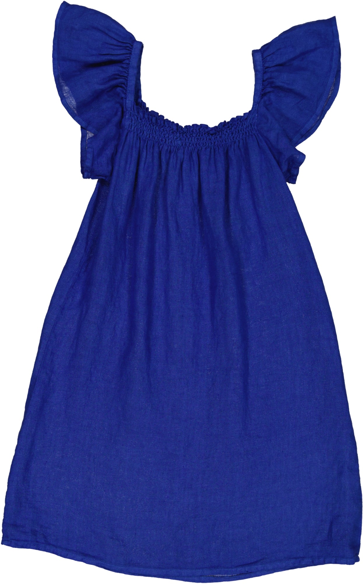 ROBE EN LIN BLEU VIRNA