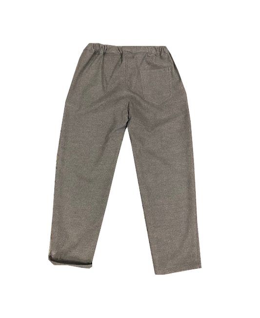 PANTALON PEPO GRIS À CHEVRONS 