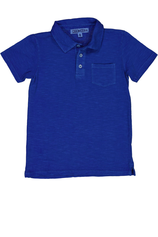 POLO PEP FLAMÉ BLEU ROYAL