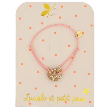BRACELET ÉLASTIQUE CHAT PAILLETÉ